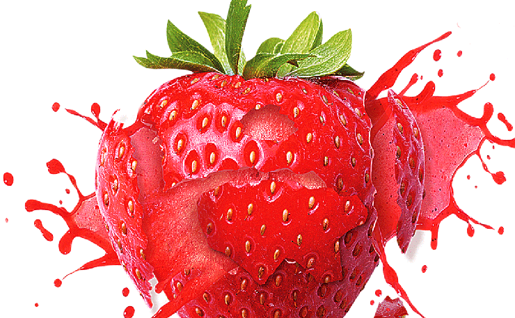 Strawberry Png Hd - Strawberry Hd Png (740x457), Png Download