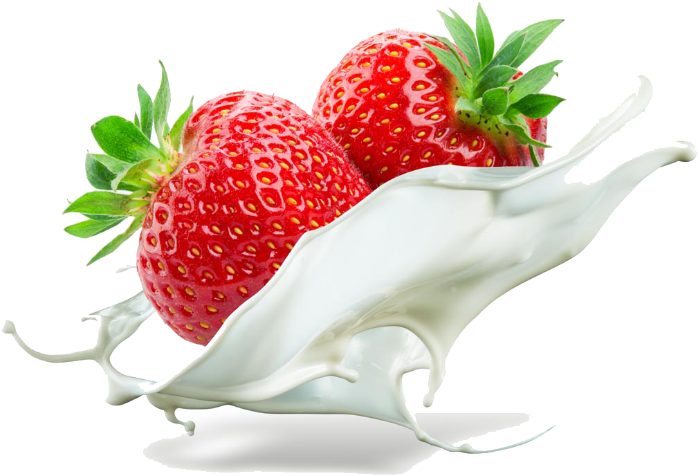 Strawberry Flavored Milk - Cuttwood Unicorn Milk 60ml (1100x777), Png Download