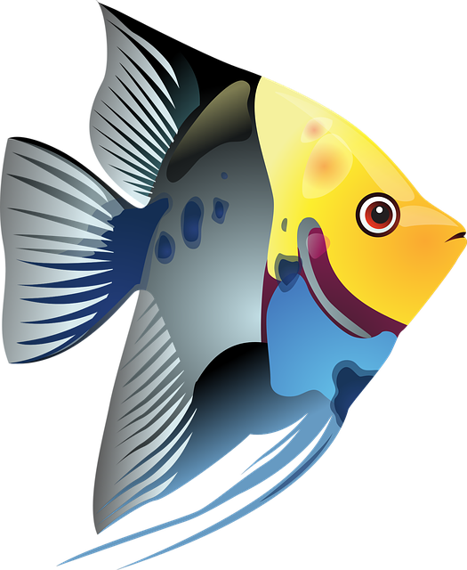 Free Tropical Fish Clipart (525x640), Png Download
