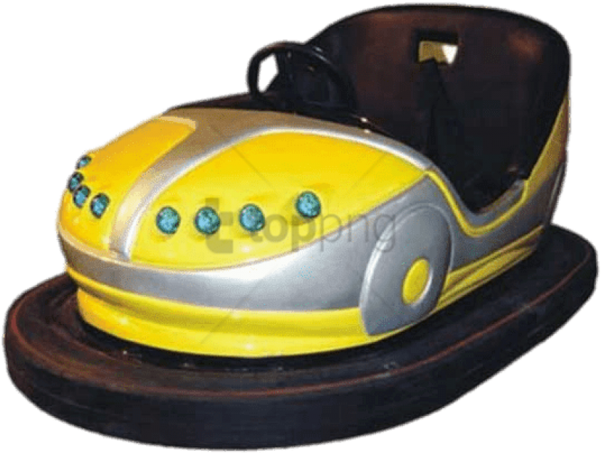 Free Png Yellow Dodgem Car Png Image With Transparent - Bumper Cars (851x680), Png Download