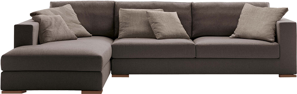 Wooden Structure With Different Density Polyurethane - Divano Arthur Jesse (1200x758), Png Download