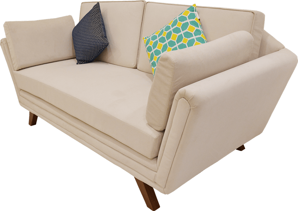 Jetsons Soft-fabric Couch - Studio Couch (1000x709), Png Download