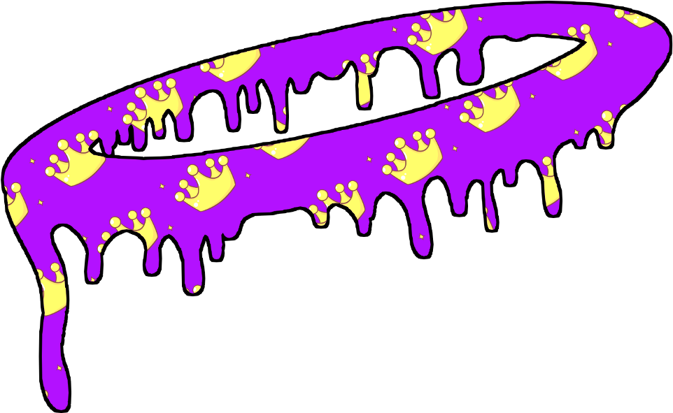 #hola #angel #crown #hat #drip #purple #dripping #frame - Angel Crown Png (1024x636), Png Download