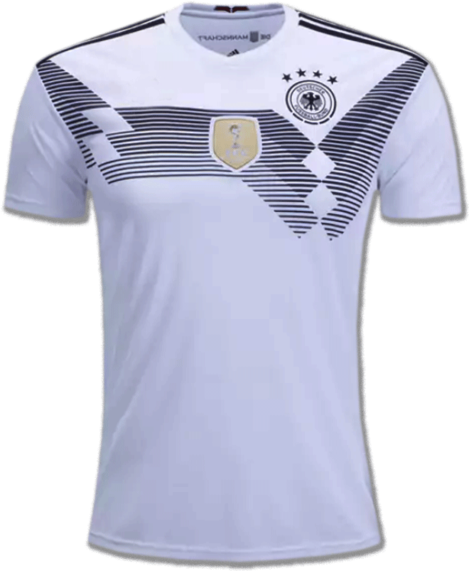 Germany Football Jersey Home 2018 Fifa World Cup - Jersi World Cup 2018 (900x1200), Png Download