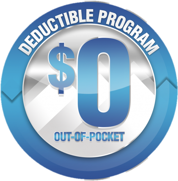 Hail Valet Will Waive Your Deductible Up To $1000 On - Circle (1021x817), Png Download