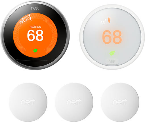 Thermostats With Temperature Sensors - Circle (630x630), Png Download