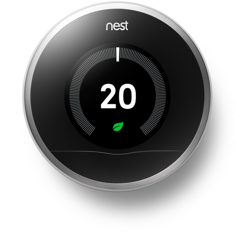The Only Thermostat That Learns From You - Use A Smart Thermostat (760x748), Png Download