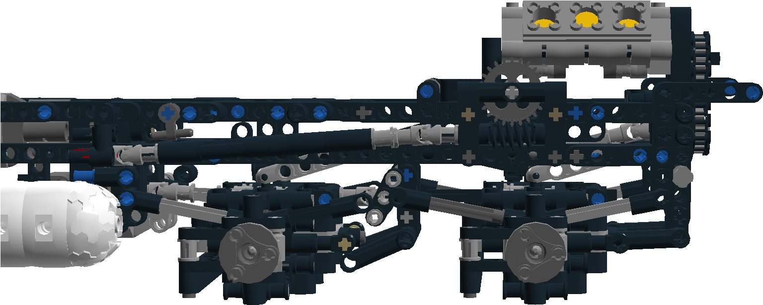 Man Tgs 8x8 2 - Lego (1850x1043), Png Download