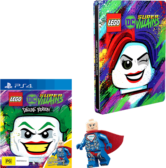 Download Lego Dc Super Villains Deluxe Edition - Full Size PNG Image ...