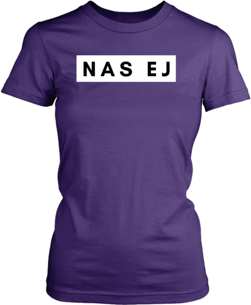 Nas Ej Ladies T - Shirt (600x600), Png Download