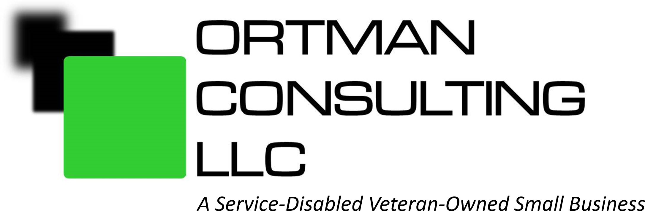 Ortman Consulting Llc - Black-and-white (2244x776), Png Download