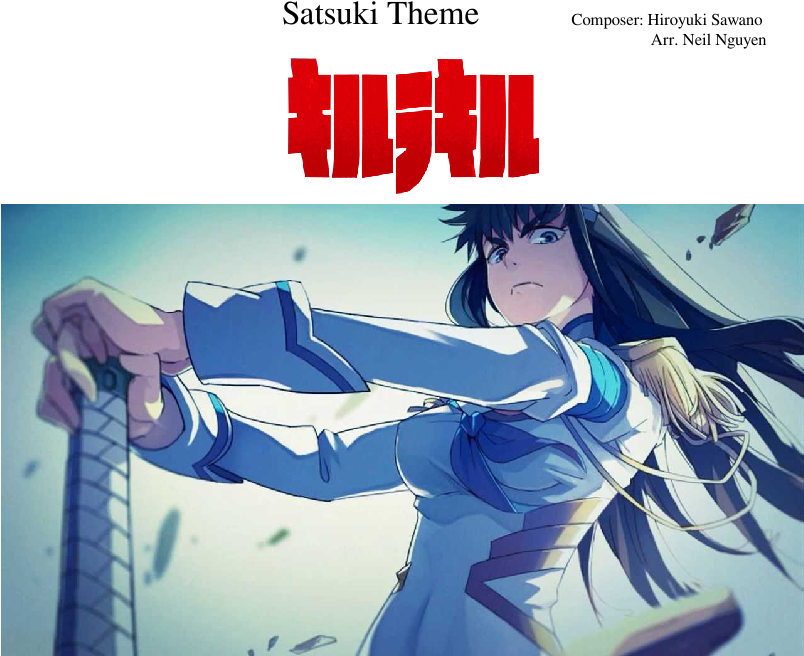 To Print Parts, Please Upgrade To A Pro Account First - Satsuki Kiryuin (850x1100), Png Download