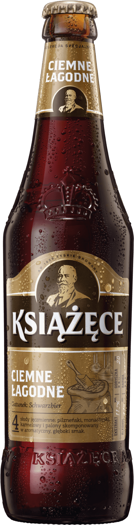 Książęce Ciemne Łagodne - Ksiazece Zlote Pszeniczne (558x1874), Png Download