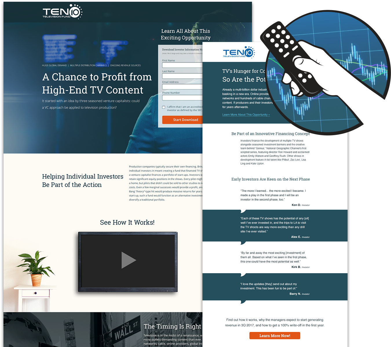 The Campaign Generated A Stream Of Qualified Leads - Flyer (1430x1212), Png Download