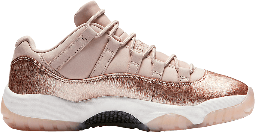 Wmns Air Jordan 11 Retro 'rose Gold' - Jordan 11 Metallic Red Bronze (1000x1000), Png Download