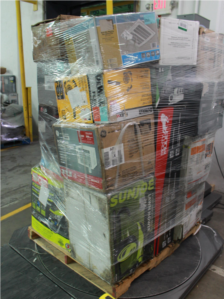 Pallet 20 Pcs Microwaves, Power Tools, Generators, - Carton (1000x1000), Png Download