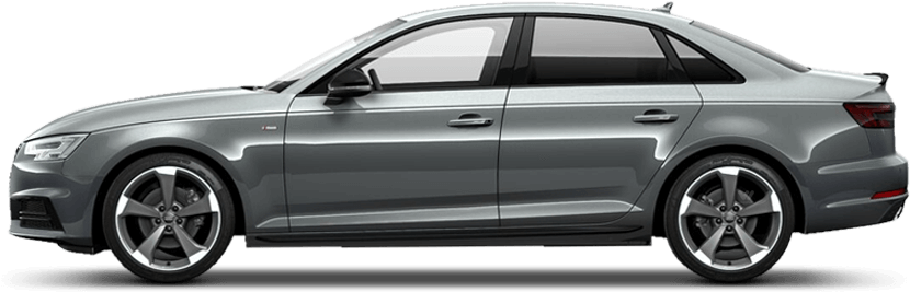 Audi A4 Saloon Black Edition - Honda Best Car 2017 (850x480), Png Download