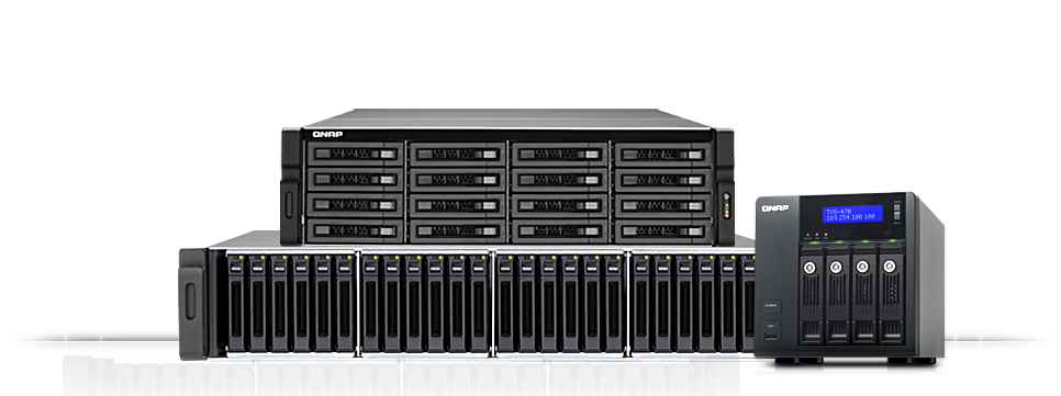 A Server Is Simply One Computer That Provides Services - Qnap Products (980x360), Png Download