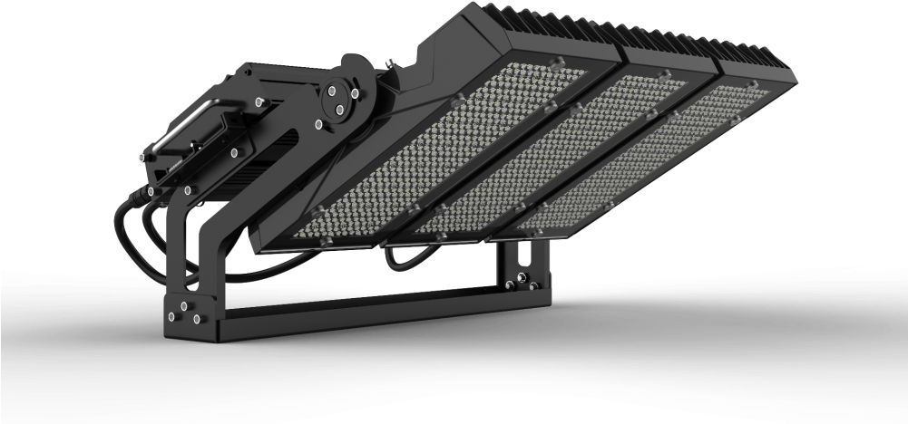 Tennis Court Lighting Tennis Court Led Lights Led Tennis - Lighting (1000x549), Png Download