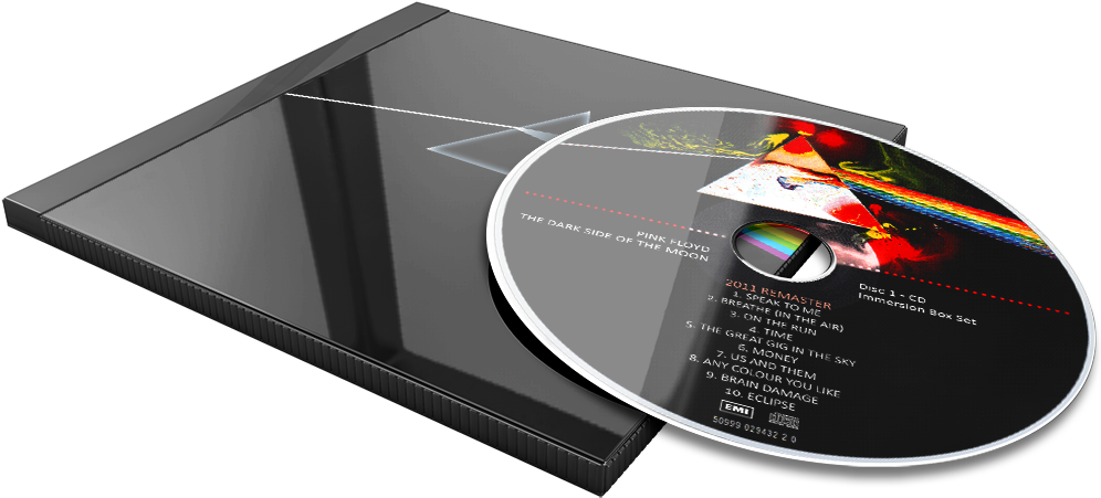 Album 3d Flat - Cd (1000x460), Png Download