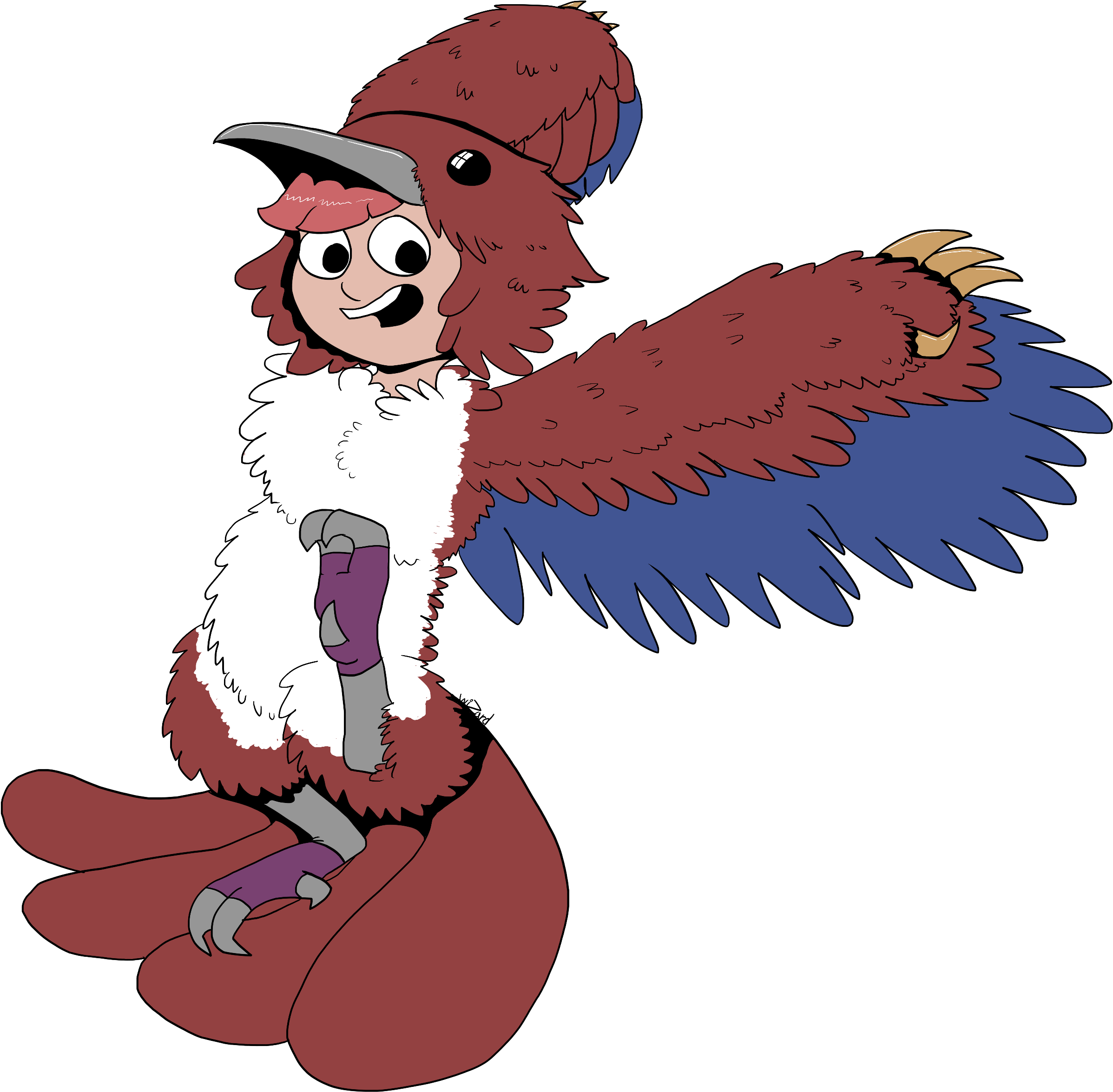 Evil Clipart Warlock - Illustration (2562x2646), Png Download