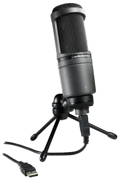 Usb Microphones - Audio Technica At2020 Usb+ (600x600), Png Download