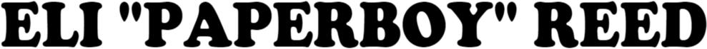Eli Paperboy Reed Logo - Love (1000x400), Png Download