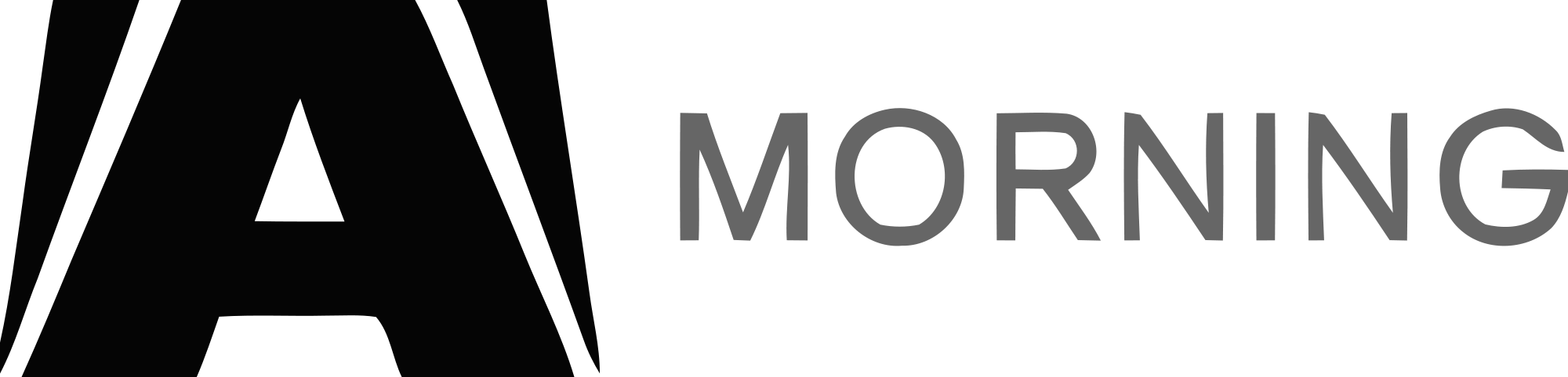 Open - Monochrome (2000x482), Png Download