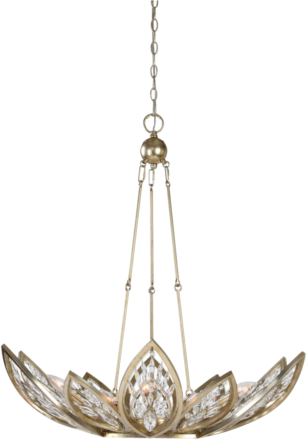 Modern Art Nouveau Chandelier - Chandelier (1060x1060), Png Download
