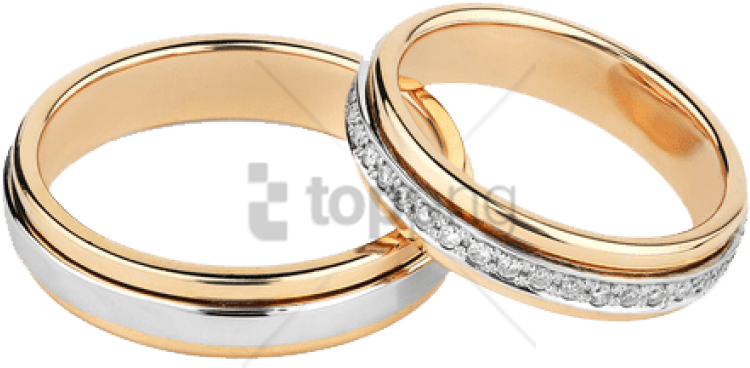 Free Png Gold Wedding Rings Png Png Image With Transparent - Wedding Ring Design 2018 (850x504), Png Download