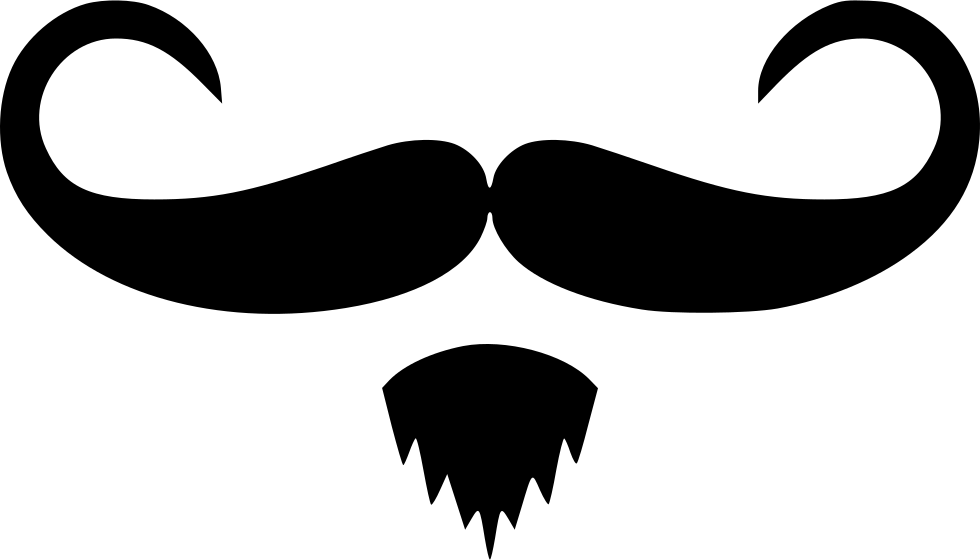 Mustache Png File (980x560), Png Download