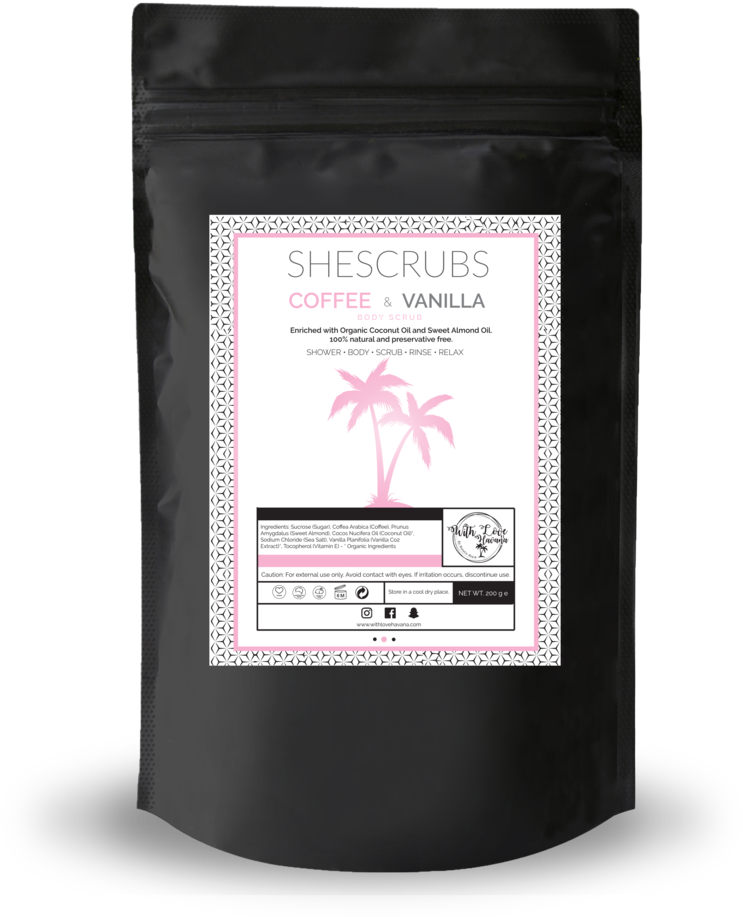 Shescrubs Coffee & Vanilla Pouch Official (1000x1000), Png Download
