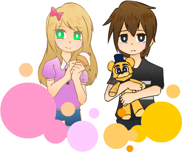 Svg Transparent Library Fnaf And Child By Ch C Latecream - Fnaf Kenny Afton (600x700), Png Download
