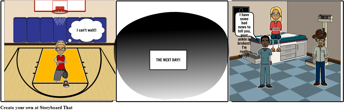 Basketball Injury - Circle (1164x385), Png Download