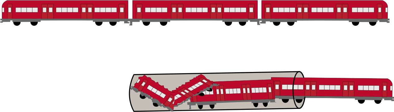 Scene Of Moorgate Tube Disaster And Details Of Train - Moorgate Tube Crash (1280x377), Png Download