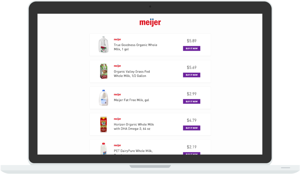 20190107 Milkpep Milkaisle Demo - Meijer (1000x587), Png Download