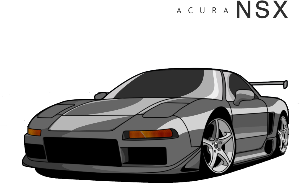 Acura Nsx Png - Supercar (1024x768), Png Download