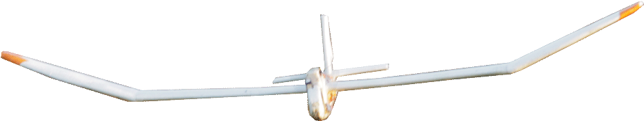 Avion Poliestireno Hecho En Casa - Ceiling (1000x456), Png Download