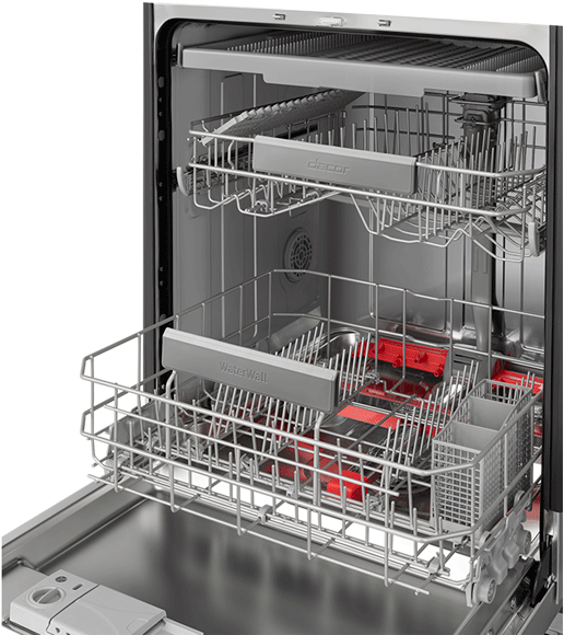 Dacor Silver Stainless Steel Dishwasher - Dishwasher (900x600), Png Download
