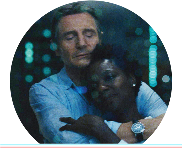 What To Watch This Winter - Viola Davis Liam Neeson (690x553), Png Download