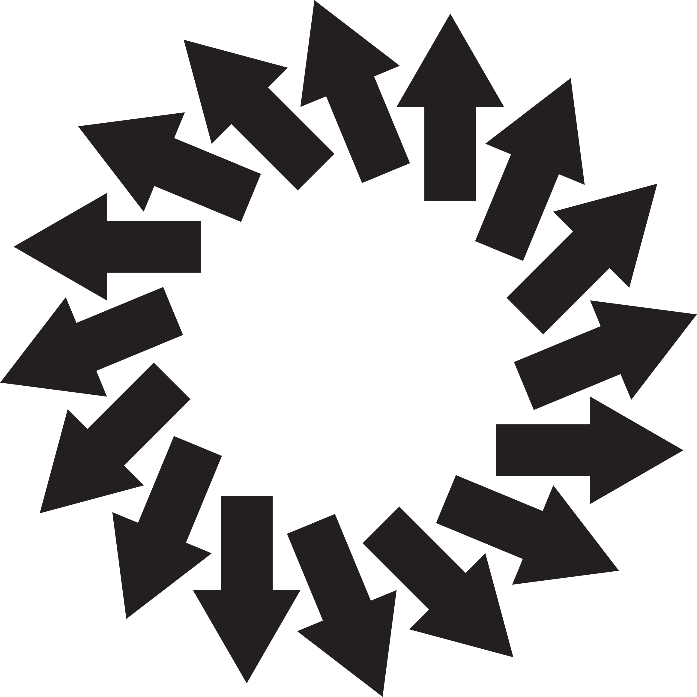 This Free Icons Png Design Of Abstract Arrows Frame (2324x2324), Png Download