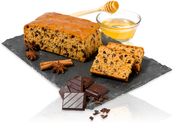 Pain D'épices Au Miel Et Pépites De Chocolat - Baking (700x700), Png Download