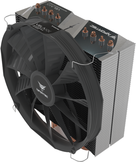 Vela Kx Nfortec Disipador 08 - Computer Case (560x560), Png Download