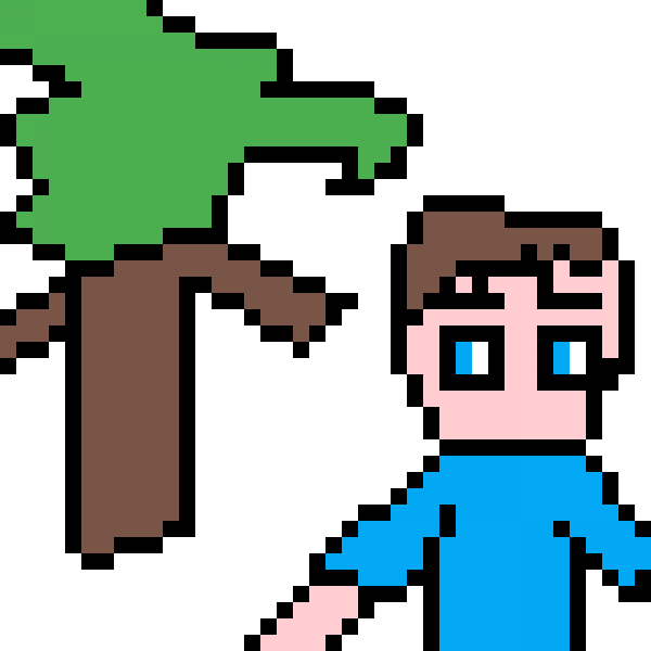 Trees Only Grow When You Arent Looking - Cartoon (600x600), Png Download