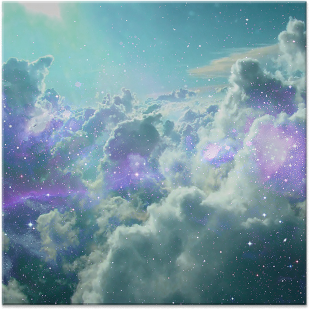 Azulejo Nuvens Estelares De Ritualunarna - Nebula (800x800), Png Download