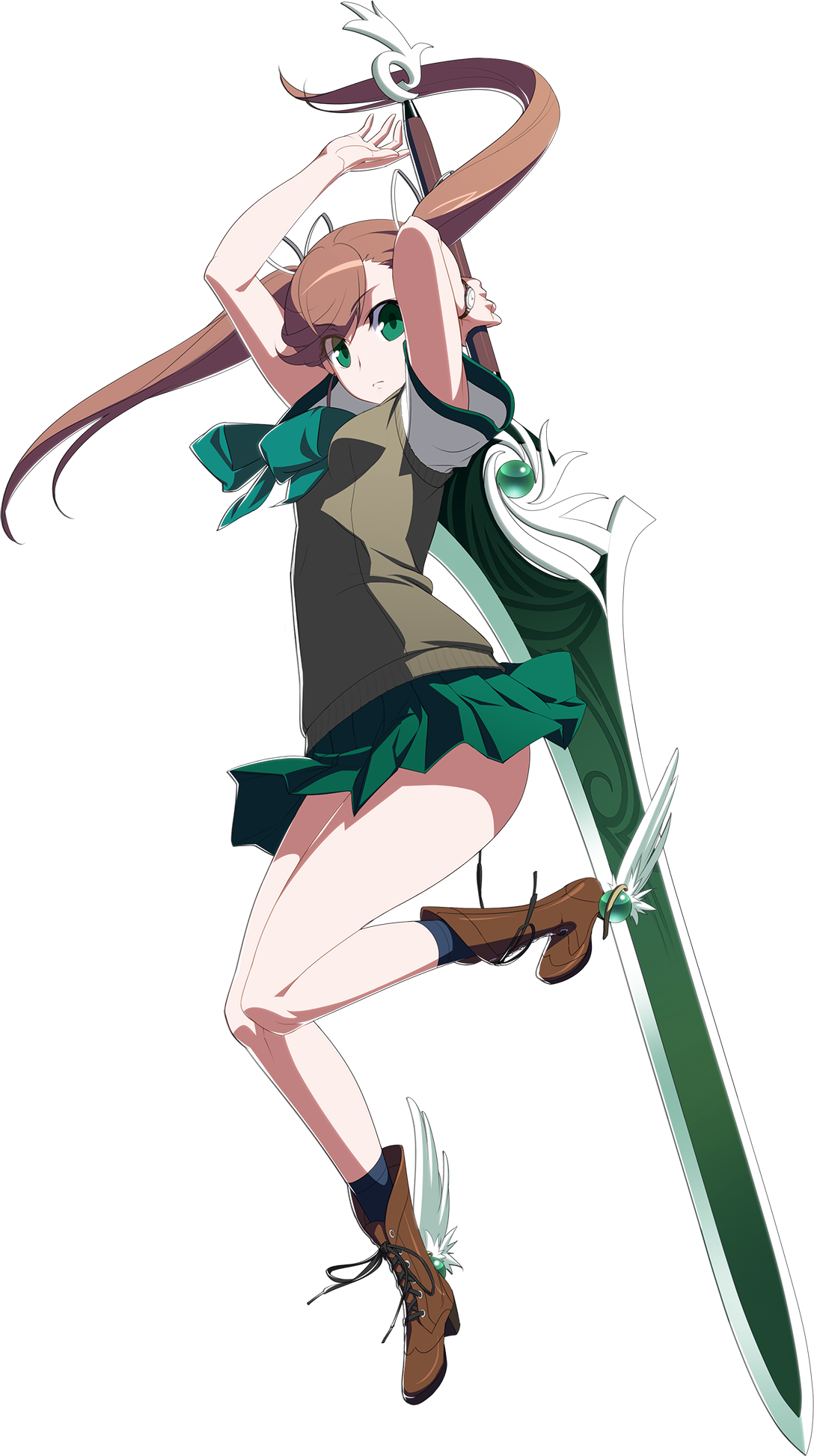 Latestcb=20150410144100 - Under Night In Birth Nanase (1088x1946), Png Download