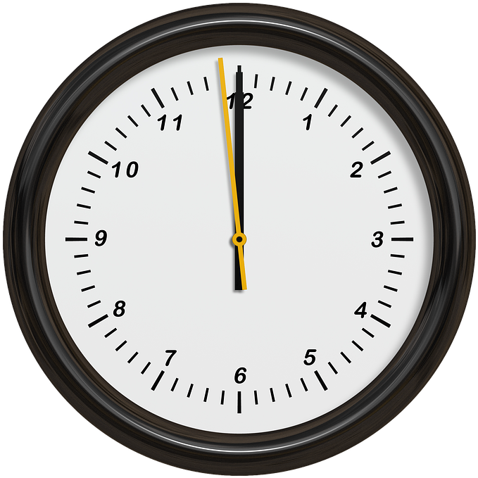 Clock, Time Of, Time, New Year's Eve, Before Midnight - New Years Eve 2018 Clipart (720x720), Png Download