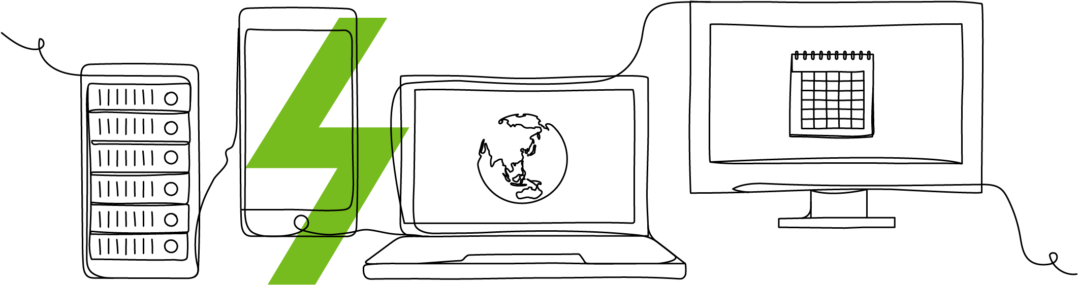 It's A Blunt Instrument Slow, Top-down, And Limited - Cartoon (2341x701), Png Download
