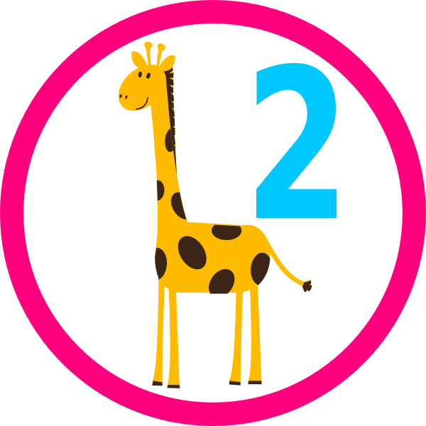 How To Set Use Giraffe Cupcake Topper 3 Icon Png (600x600), Png Download