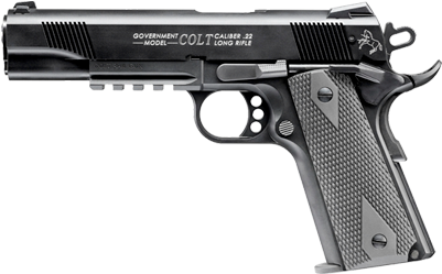 Clube De - Walther Colt 1911 Railgun (579x575), Png Download